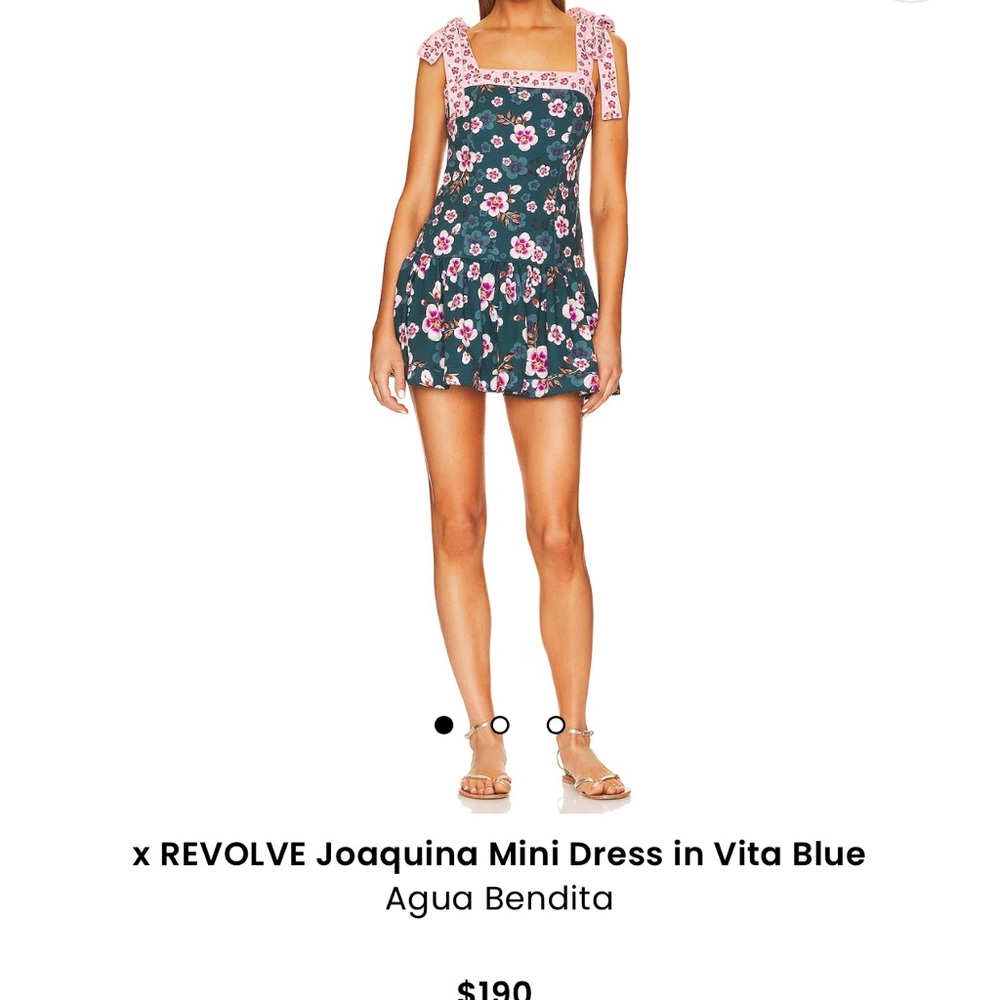 x REVOLVE Joaquina Mini Dress in Vita Blue
Agua Bendita